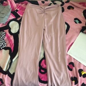 Pink workout leggings from target